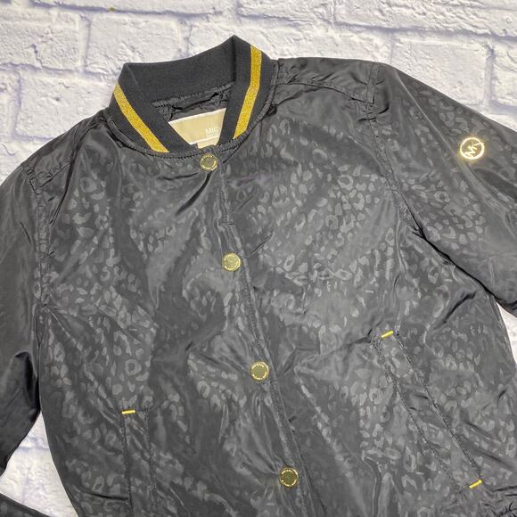 MICHAEL Michael Kors Coat in Black Leopard - Picture 2 of 9